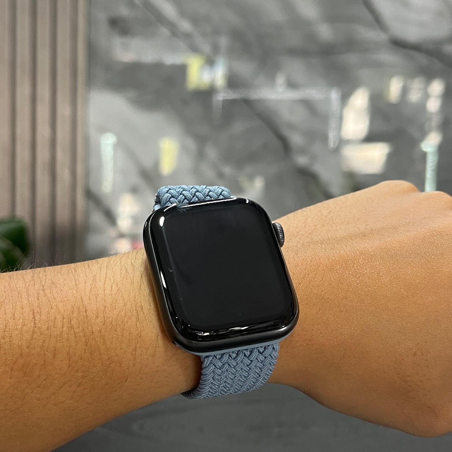 Pulso Velcro 2 Azul Oscuro