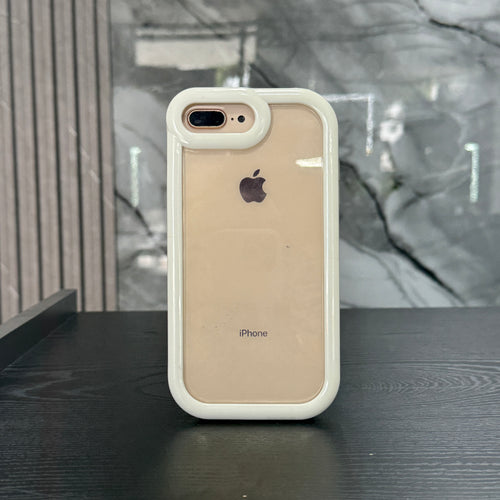 Case Round ⭕ Blanco