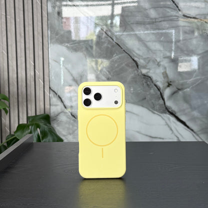 Case Silicone MagSafe Amarillo