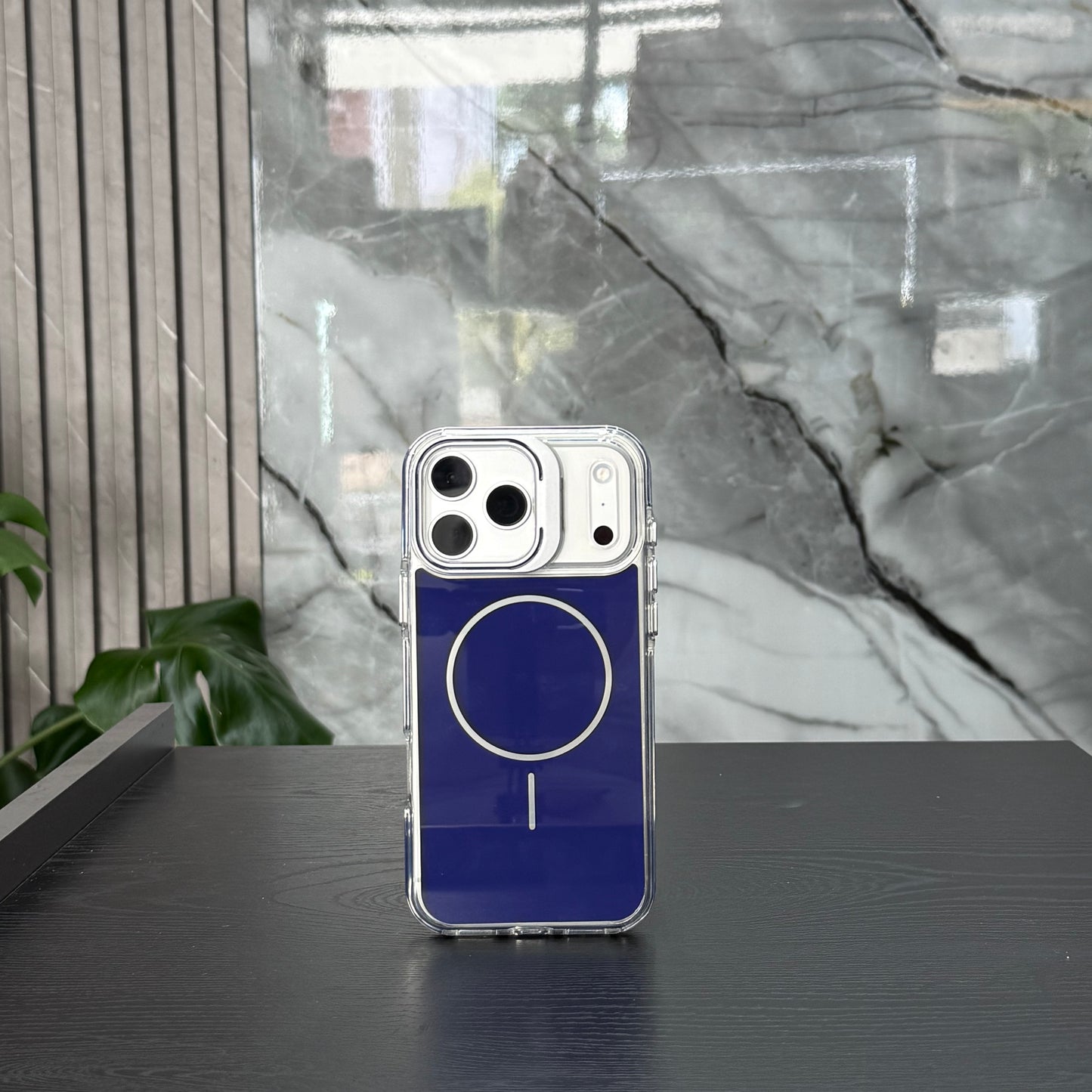 Case MagSafe Tono Azul Oscuro