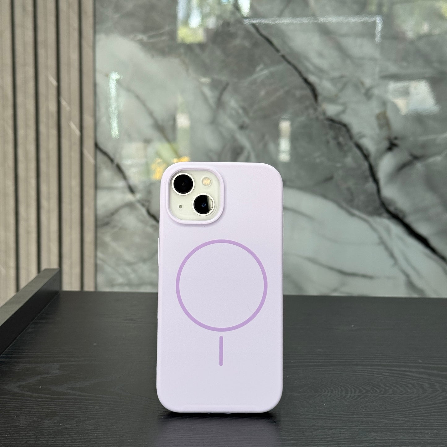 Case Silicone MagSafe Lila