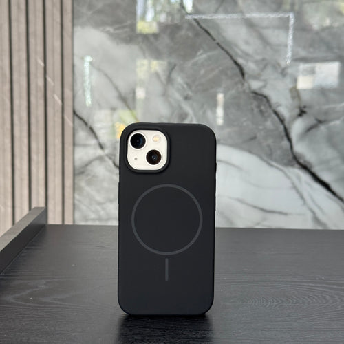 Case Silicone MagSafe Negro