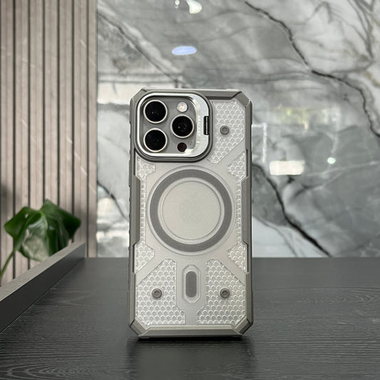 Case MagSafe Armadura Gris