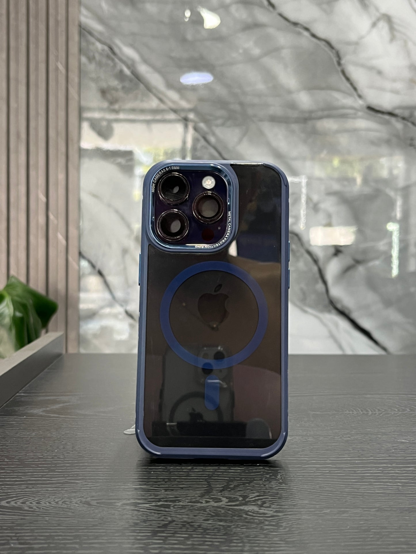 Case MagSafe Polarizado Azul Oscuro