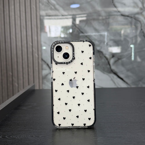 Case Corazones Negros