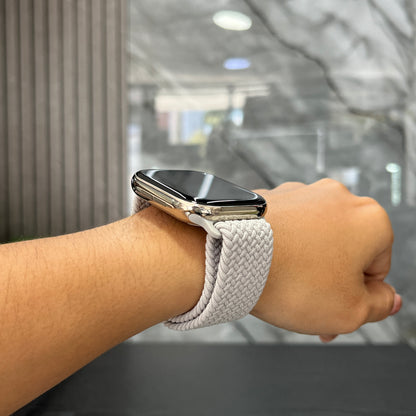 Pulso Tejido Gris Claro