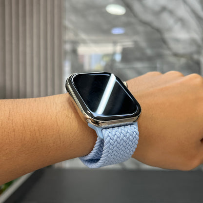 Pulso Tejido Azul Claro