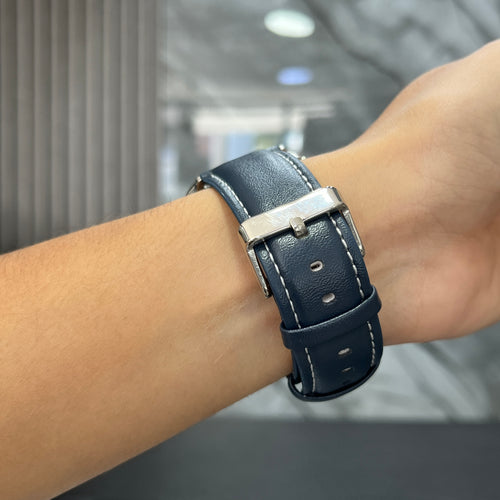 Pulso Tipo Cuero Azul Oscuro