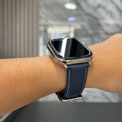 Pulso Tipo Cuero Azul Oscuro