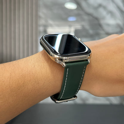 Pulso Tipo Cuero Verde