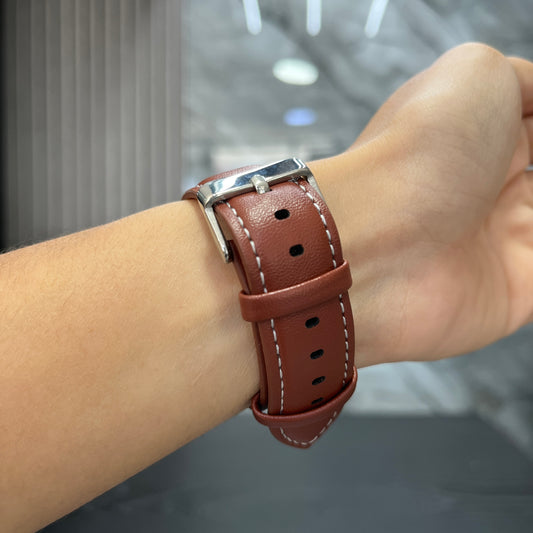 Pulso Tipo Cuero Café