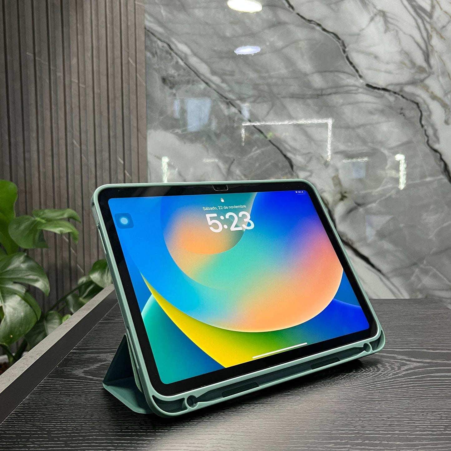 Case iPad Verde Oscuro