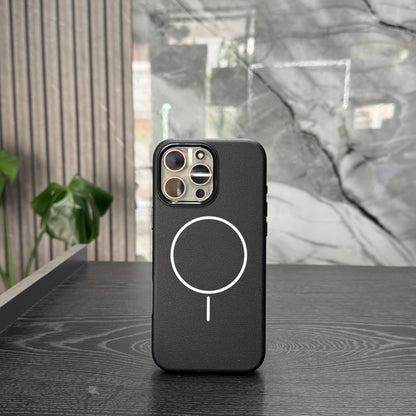 Case Cuero MagSafe Negro