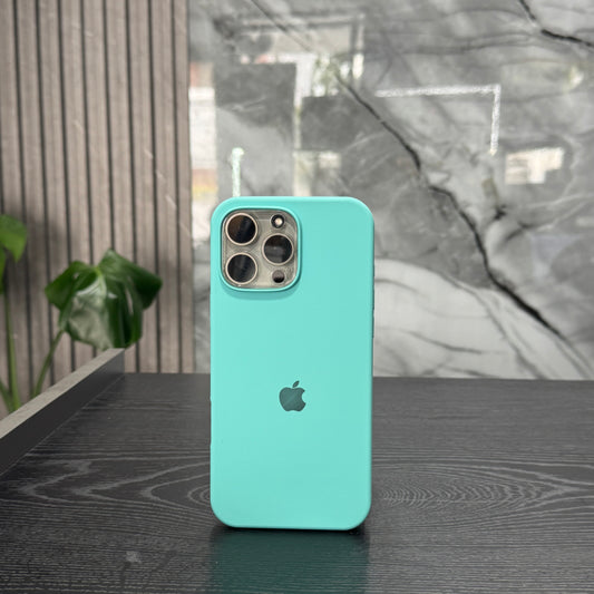 Silicone Case Azul Turquesa