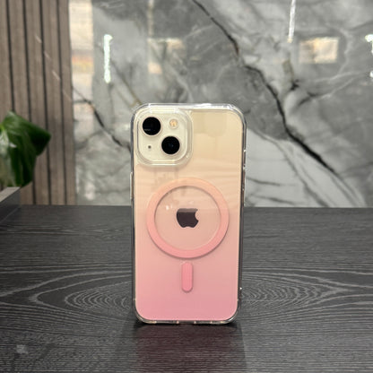 Case MagSafe Degrade Rosado