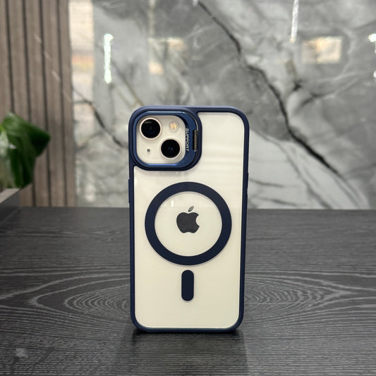 Case MagSafe Azul Soporte Camara