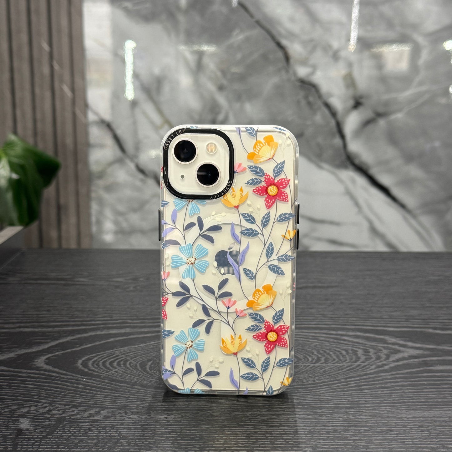 Case MagSafe Flowers Colorido