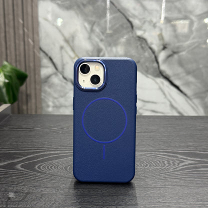 Case Cuero MagSafe Azul