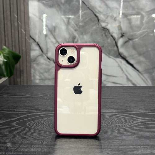 Case Transparente Con Vinotinto