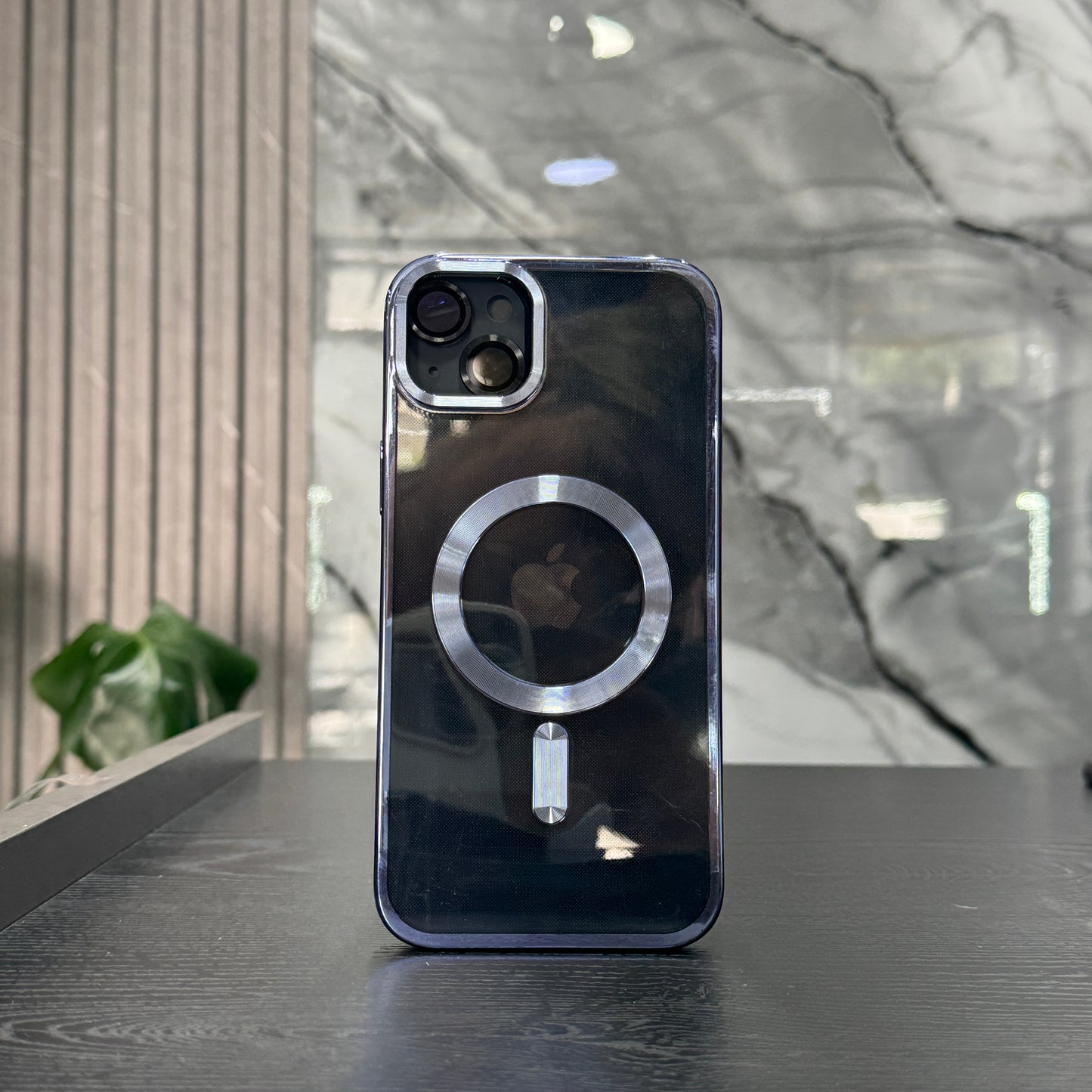 Case MagSafe Goma Azul