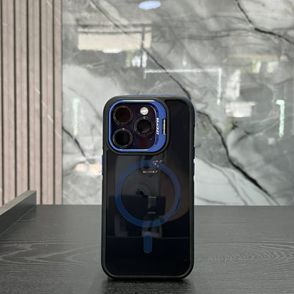 Case MagSafe Polarizado Soporte Azul