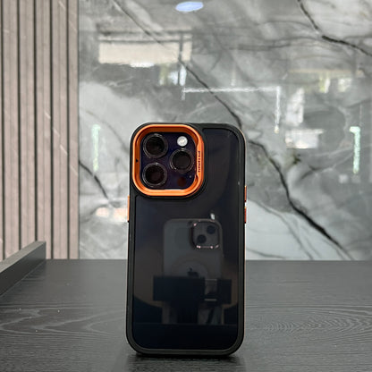 Case Soporte Lujo Naranja Polarizado