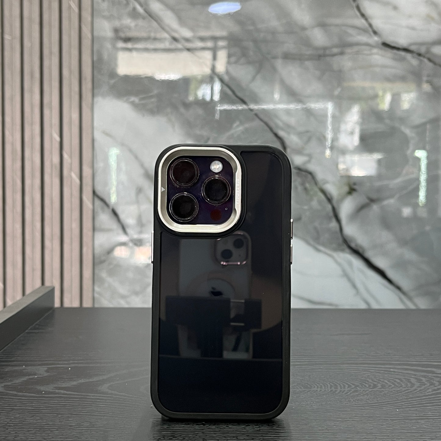 Case Soporte Lujo Gris Polarizado