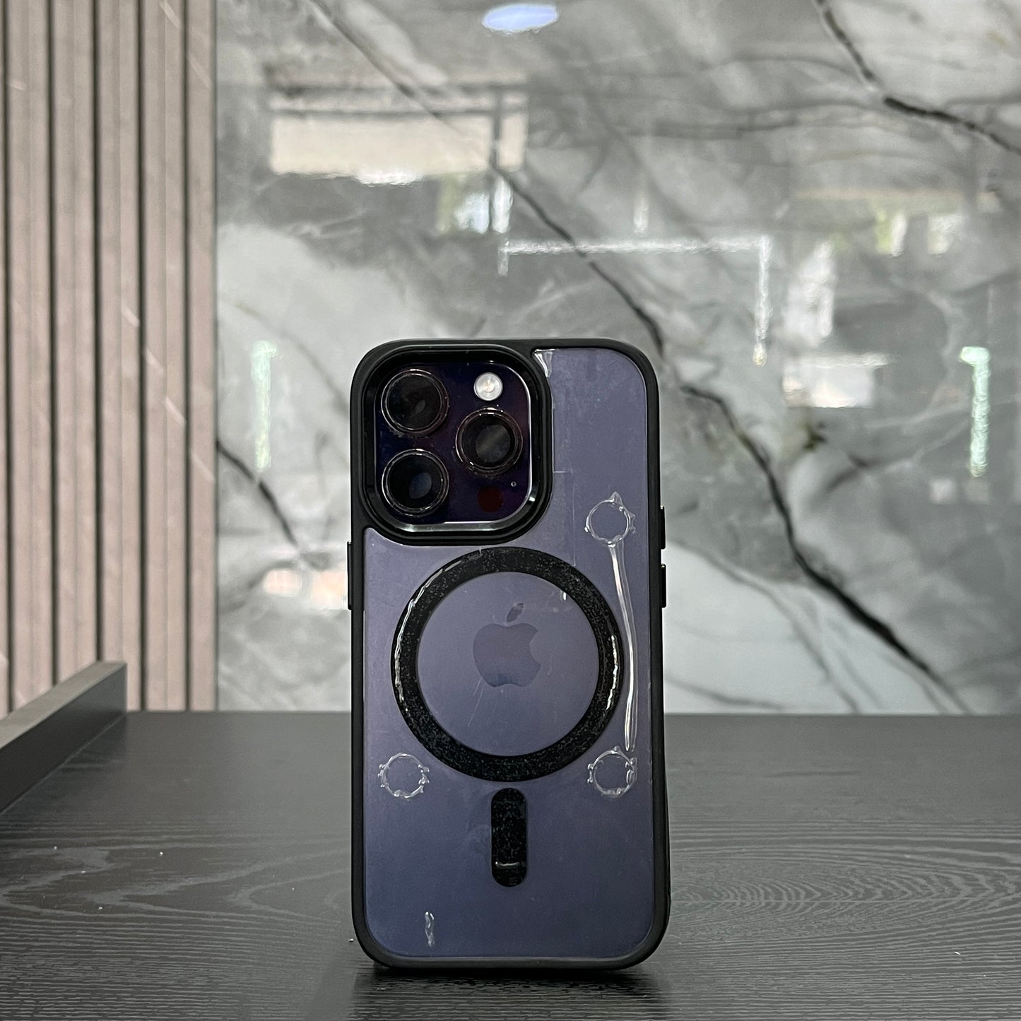 Case MagSafe Lujo Negro