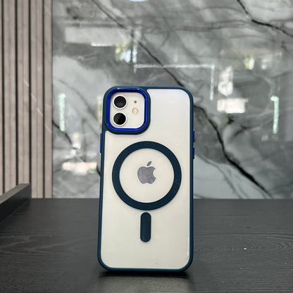 Case MagSafe Lujo Azul