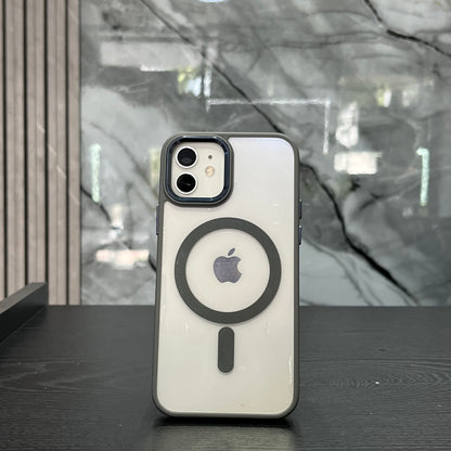 Case MagSafe Lujo Gris