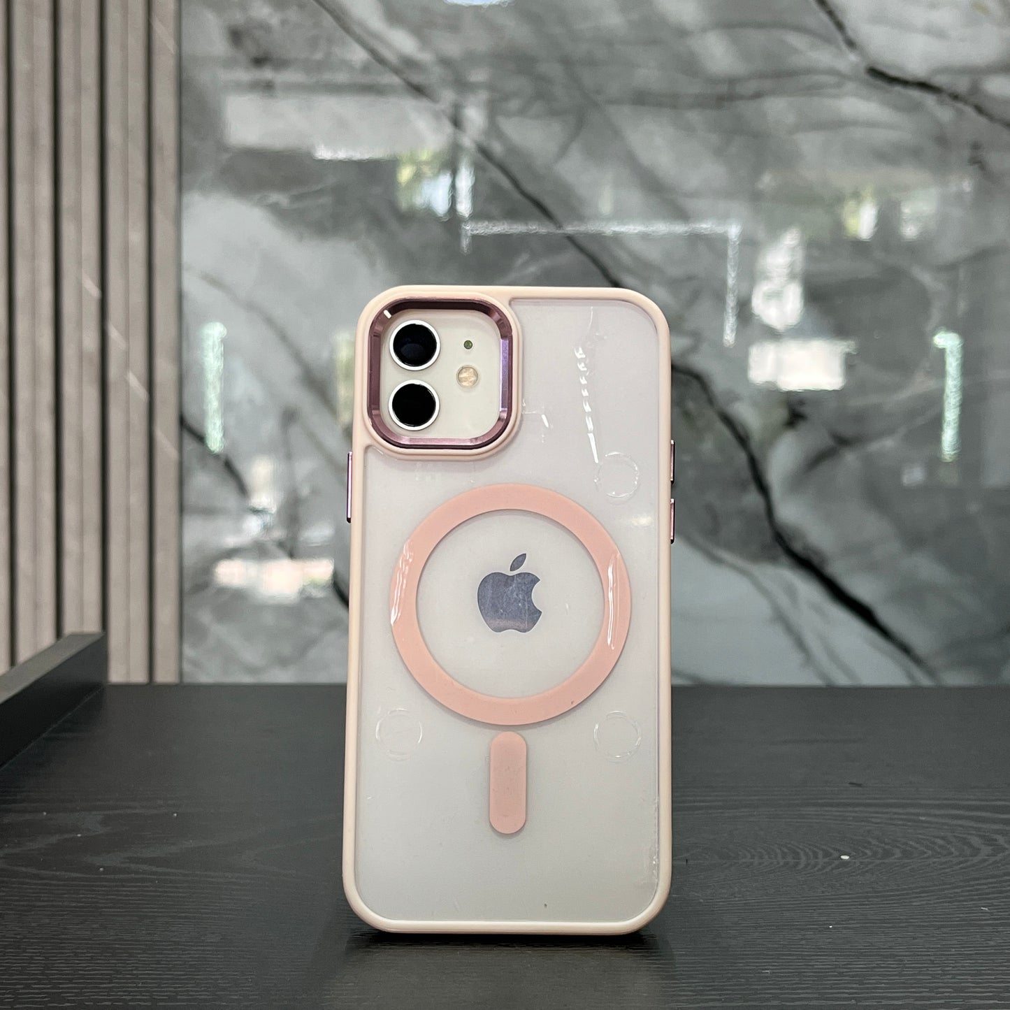 Case MagSafe Lujo Rosa