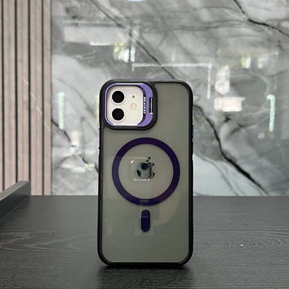 Case MagSafe Polarizado Soporte Morado