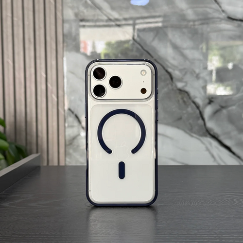 Case Luxury Magsafe Azul