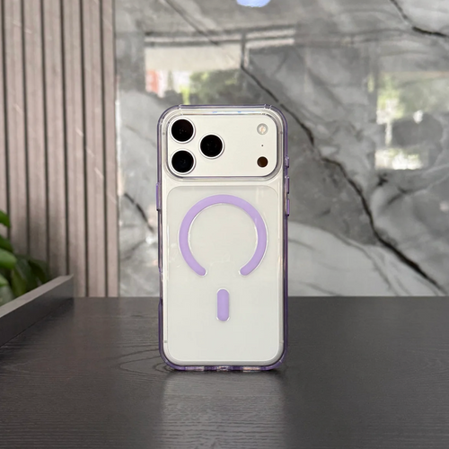 Case Luxury Magsafe Lila