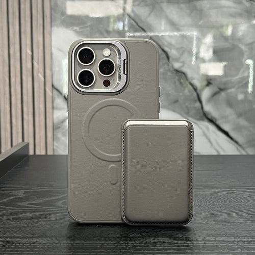 Case Tarjetero Gris