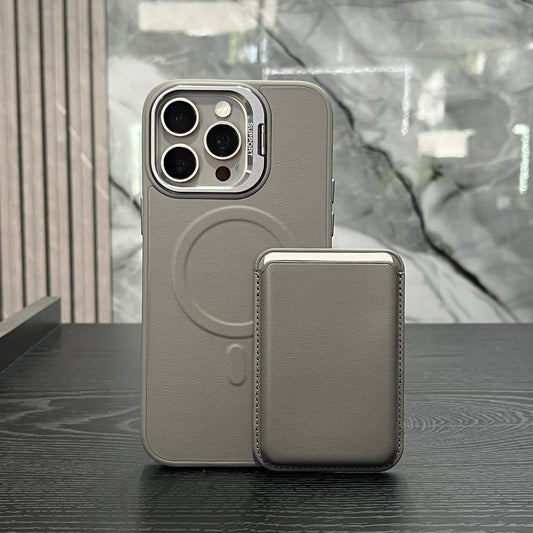 Case Tarjetero Gris