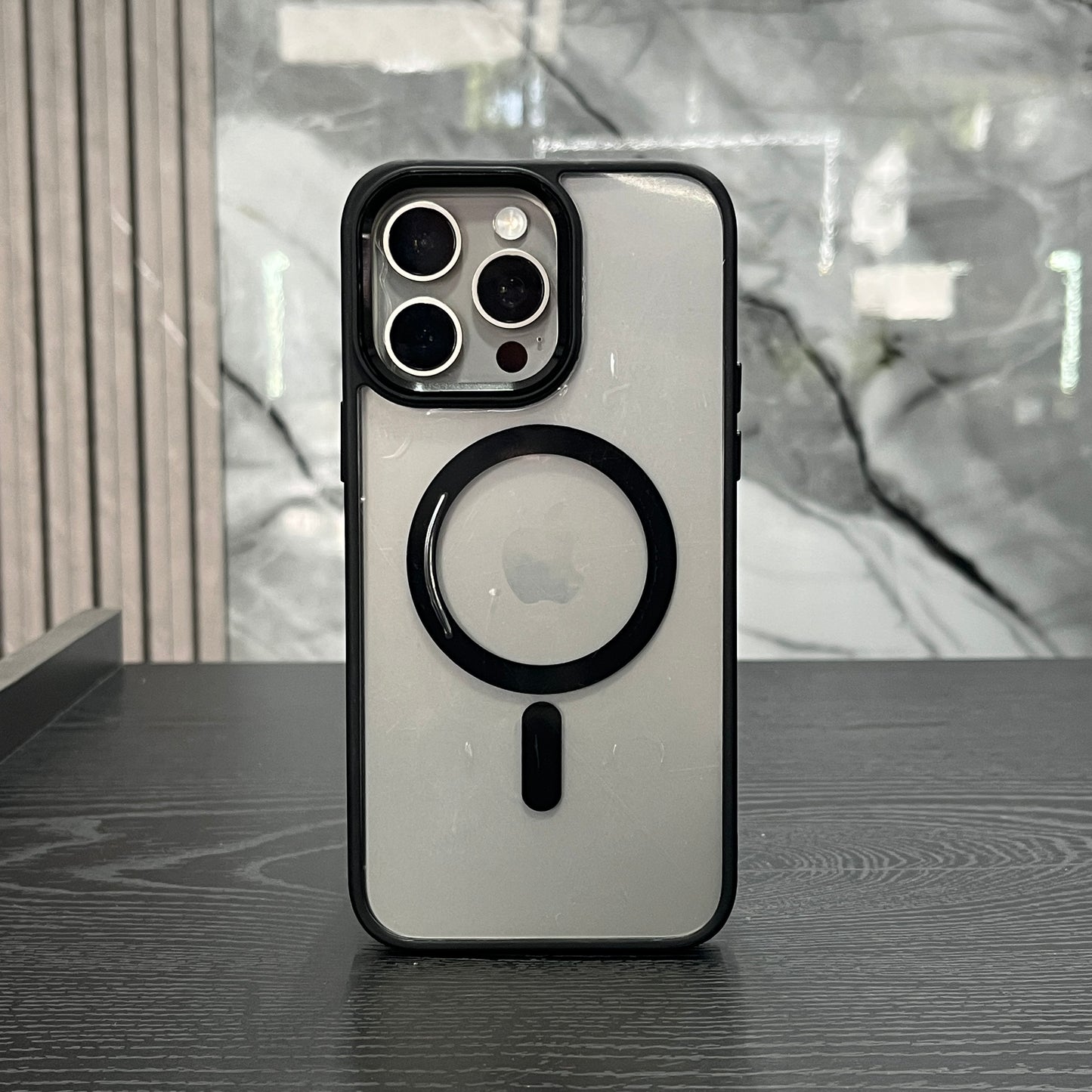 Case MagSafe Lujo Negro