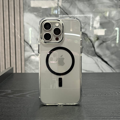 Case MagSafe Negro Bordes Shock