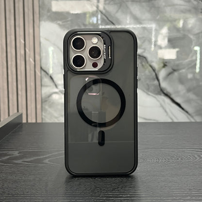 Case MagSafe Polarizado Soporte Negro