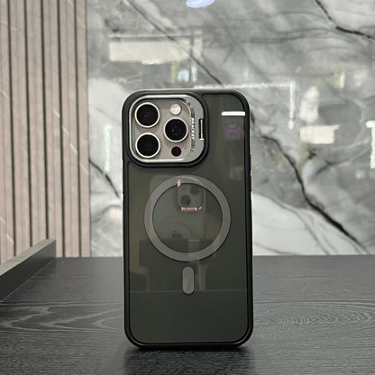 Case MagSafe Polarizado Soporte Gris