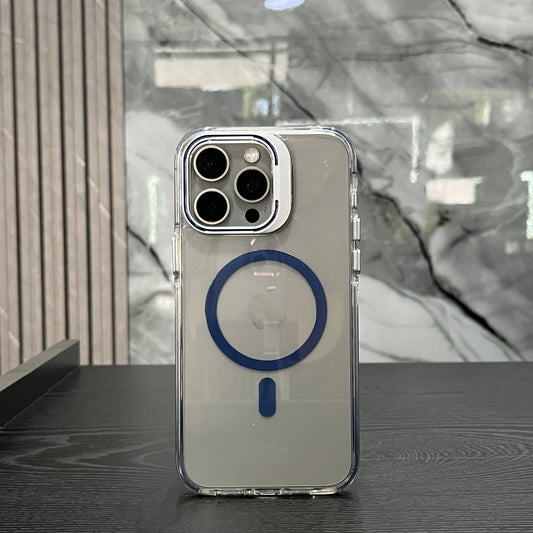 Case Borde Shock Soporte Azul Oscuro