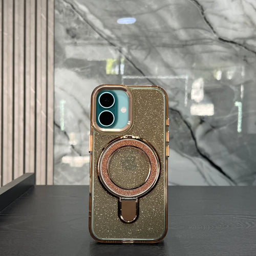 Case Brillo MagSafe Soporte Cafe