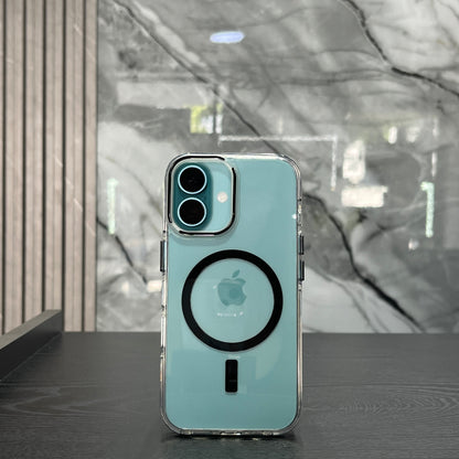 Case MagSafe Negro Bordes Shock