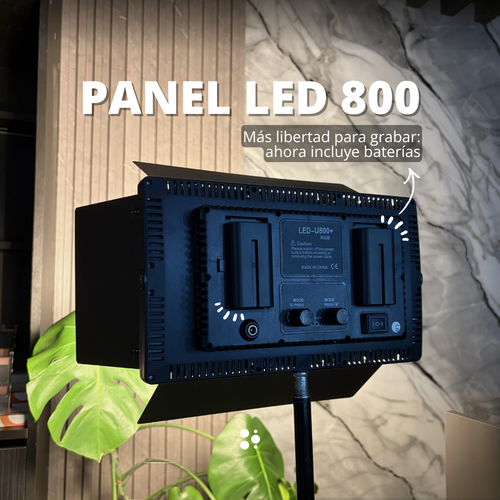 Panel Pro Led 800 Con Bateria