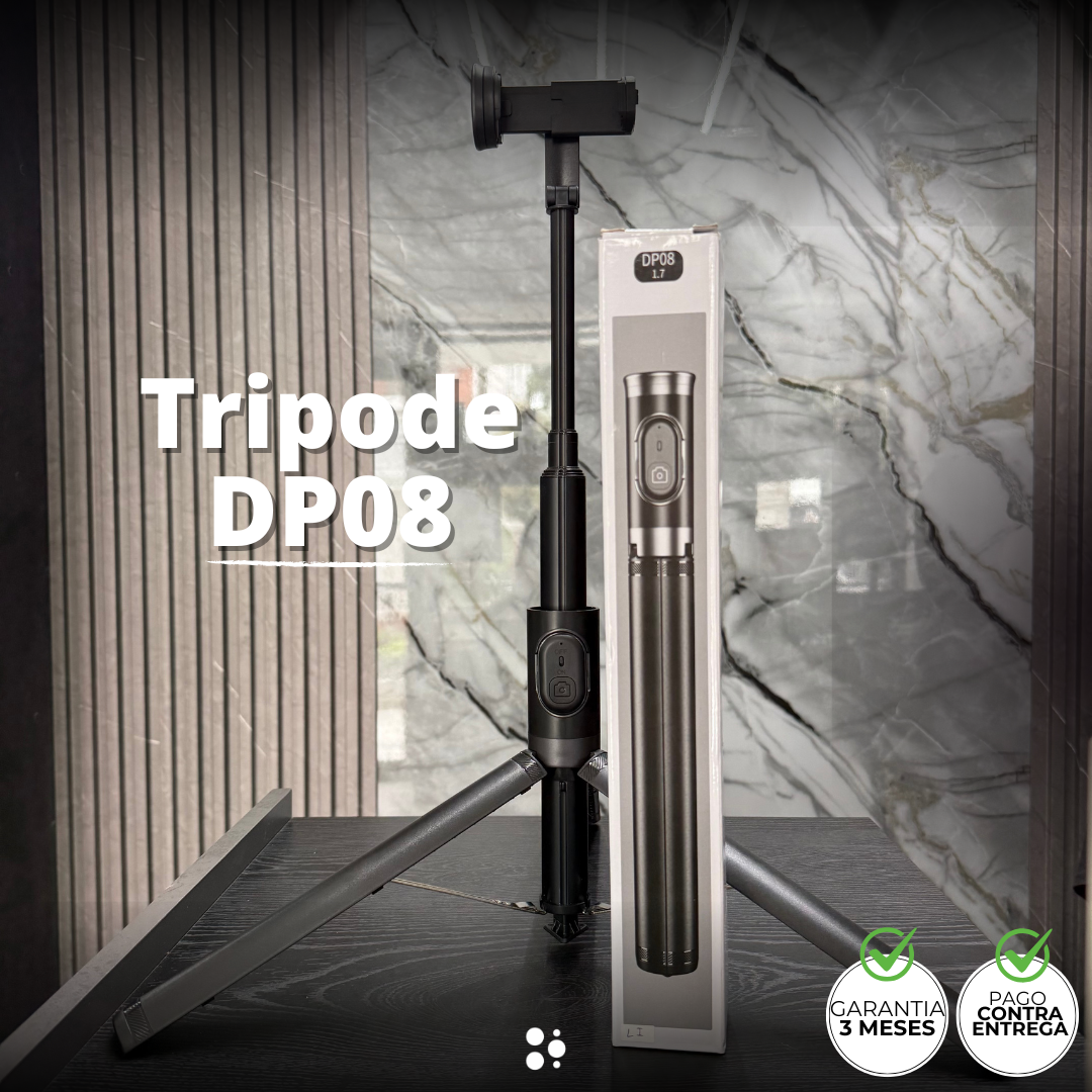Trípode DP08— “Más alcance, más recuerdos”
