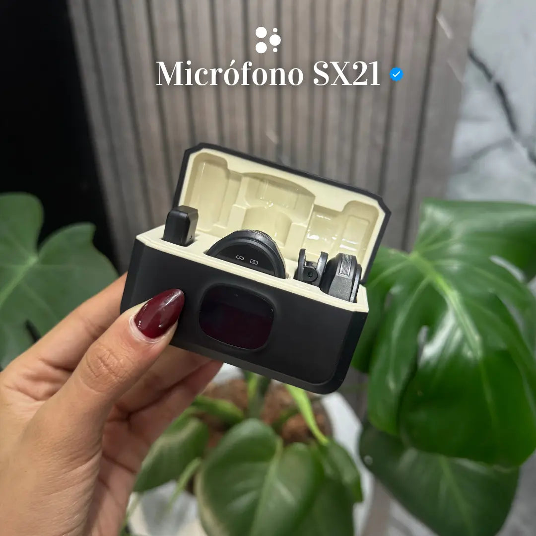 🎙️ Micrófono SX-21: El Mini Micrófono que Lo Cambia Todo 🔥🔊