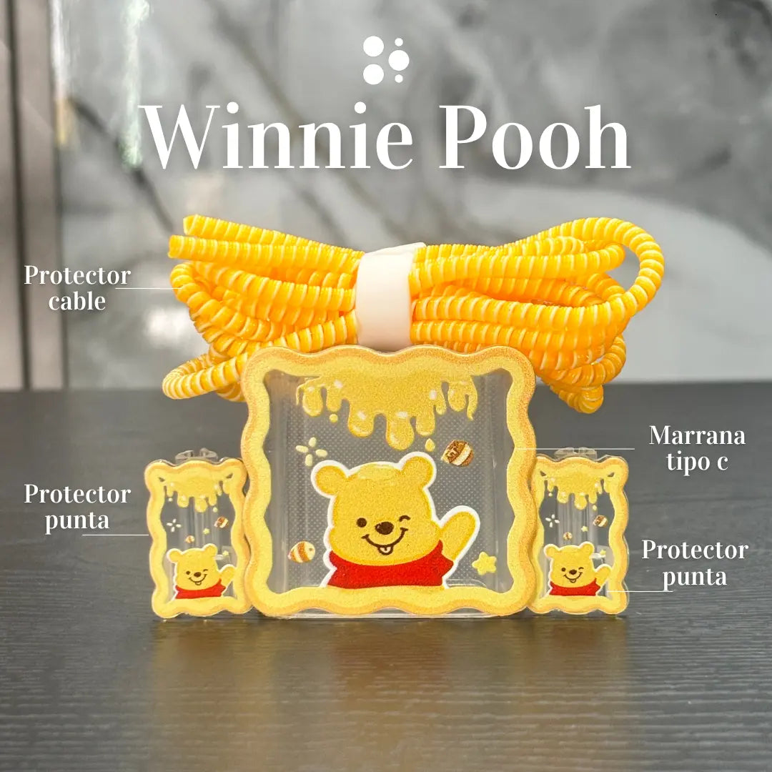 Protector de Cargador Completo Winnie Pooh