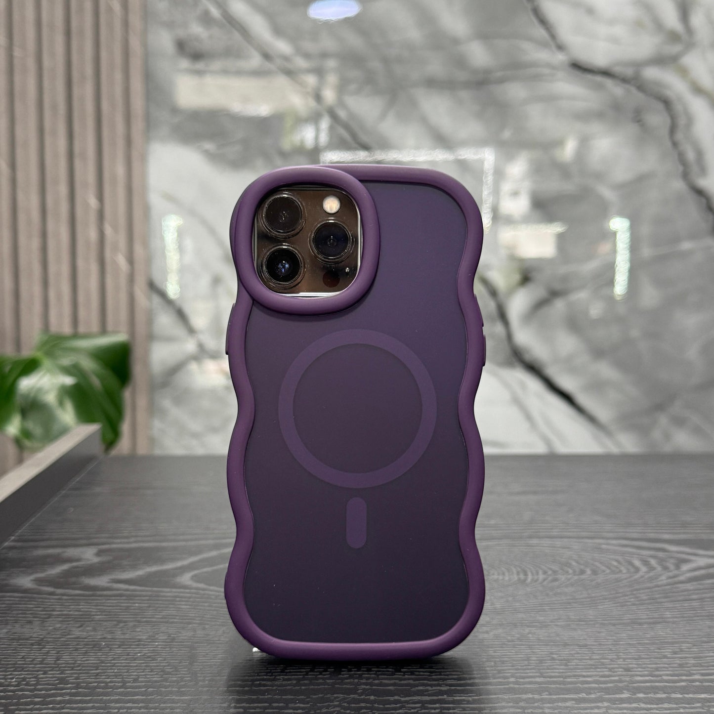 Case Ondas MagSafe Morado