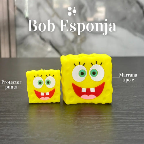 Protector de Cargador Bob Esponja