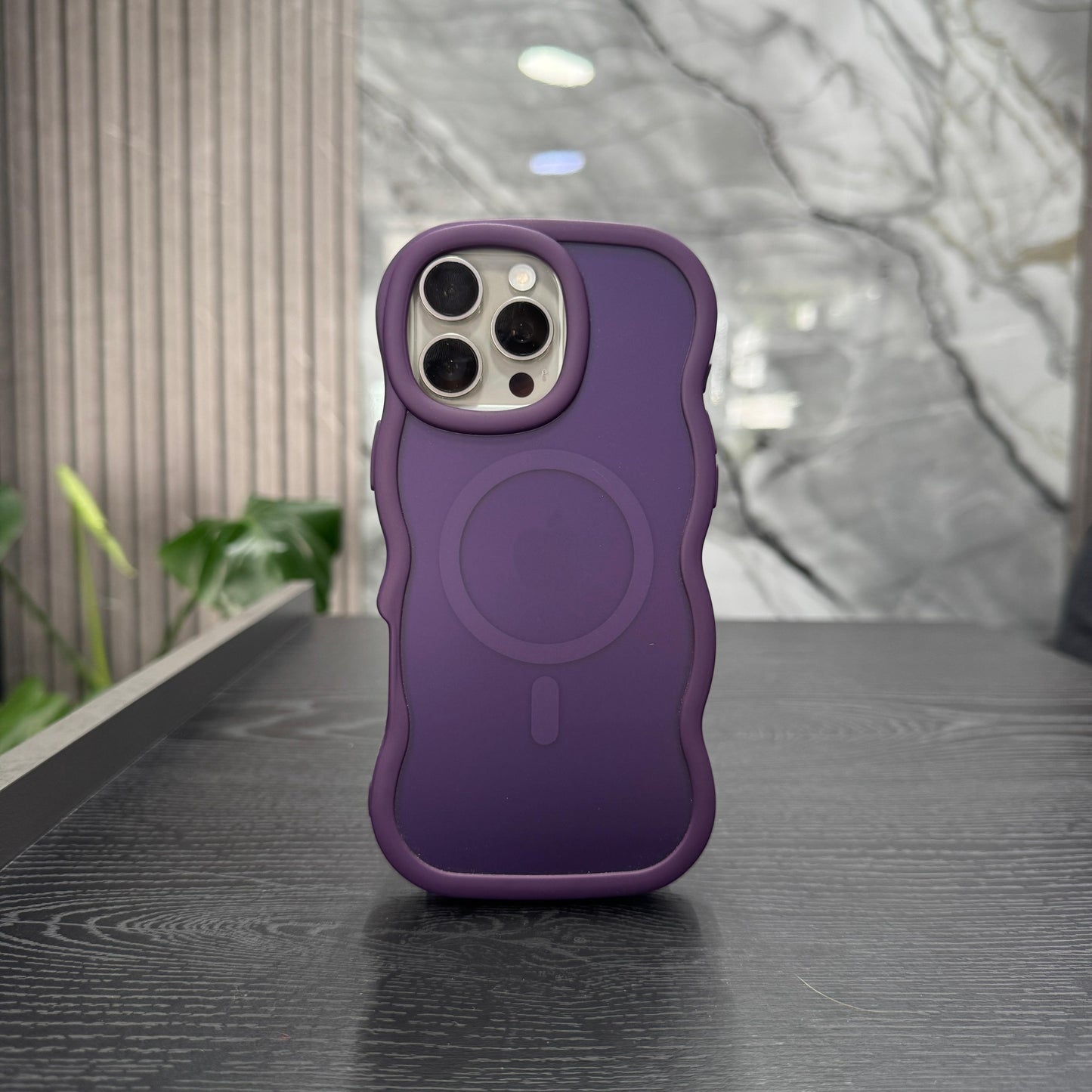 Case Ondas MagSafe Morado